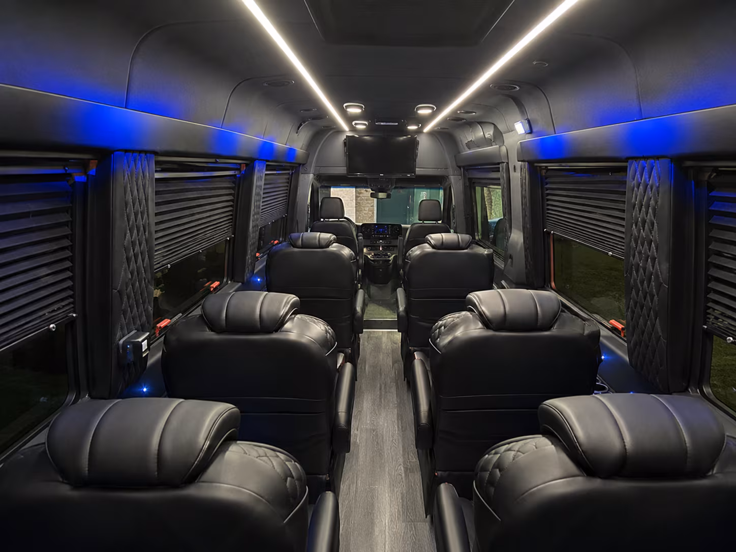 18 passenger sprinter van interior
