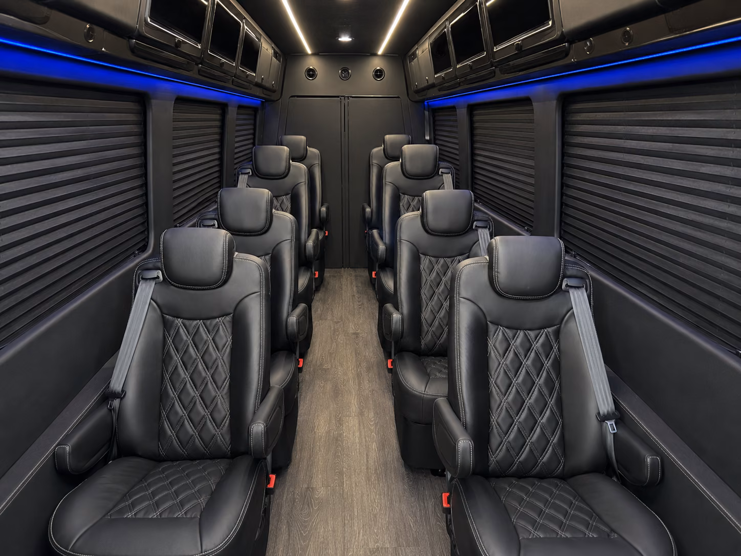 tempe 20 passenger sprinter van inside