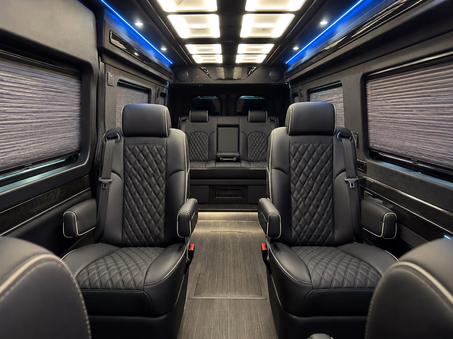 tempe 8 passenger sprinter van interior