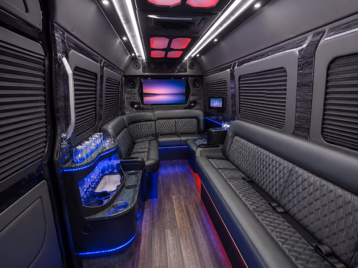 tempe sprinter limousine inside