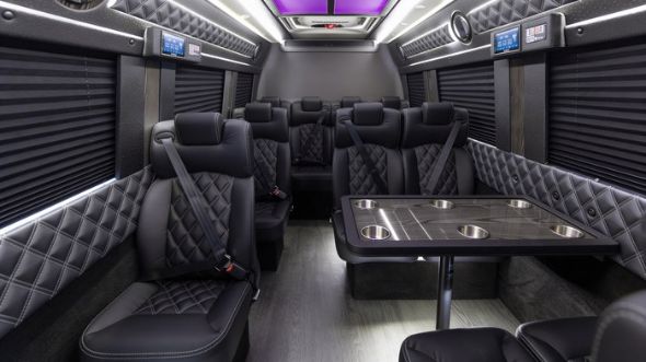 tempe 15 passenger sprinter van interior